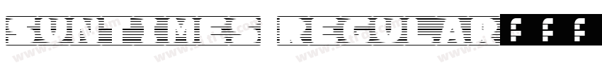 SunTimes Regular字体转换